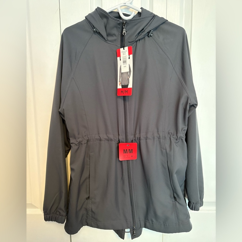 Kirkland Signature Women's Gray Utility Jacket Size M